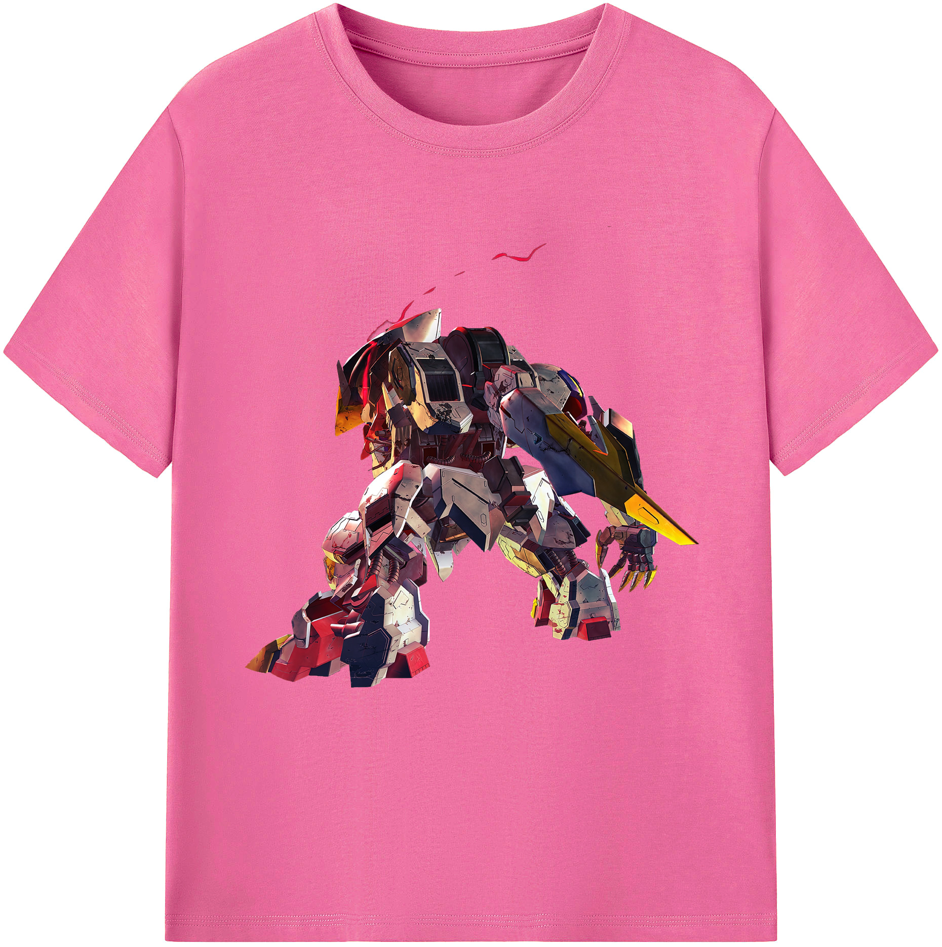 （画像用） 機動戦士ガンダム Mobile Suit Gundam レディースカジュアルプリントTシャツ（綿100％）